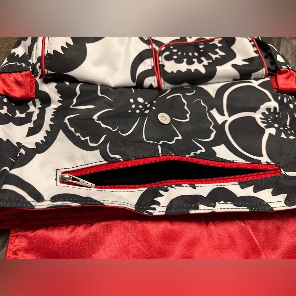 JUJUBE Be Hip WASHABLE Diaper BABY Bag FLORAL Onyx BLOSSOMS Maternity